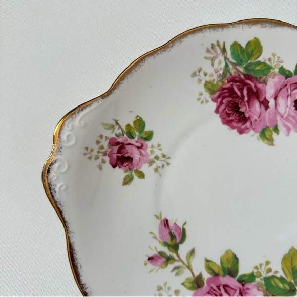 Vintage Royal Albert Plate - American Beauty - Picture 2 of 7